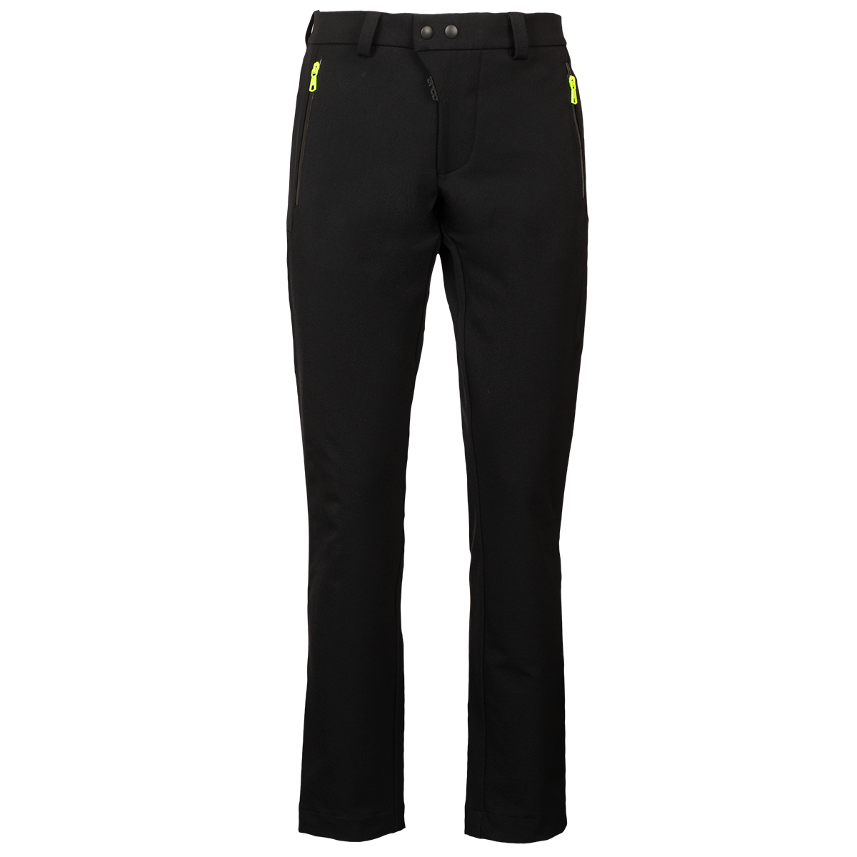 andAPOLLO moške hlače - ČRNA /FLUO RUMENA - PODALJŠANE - 58