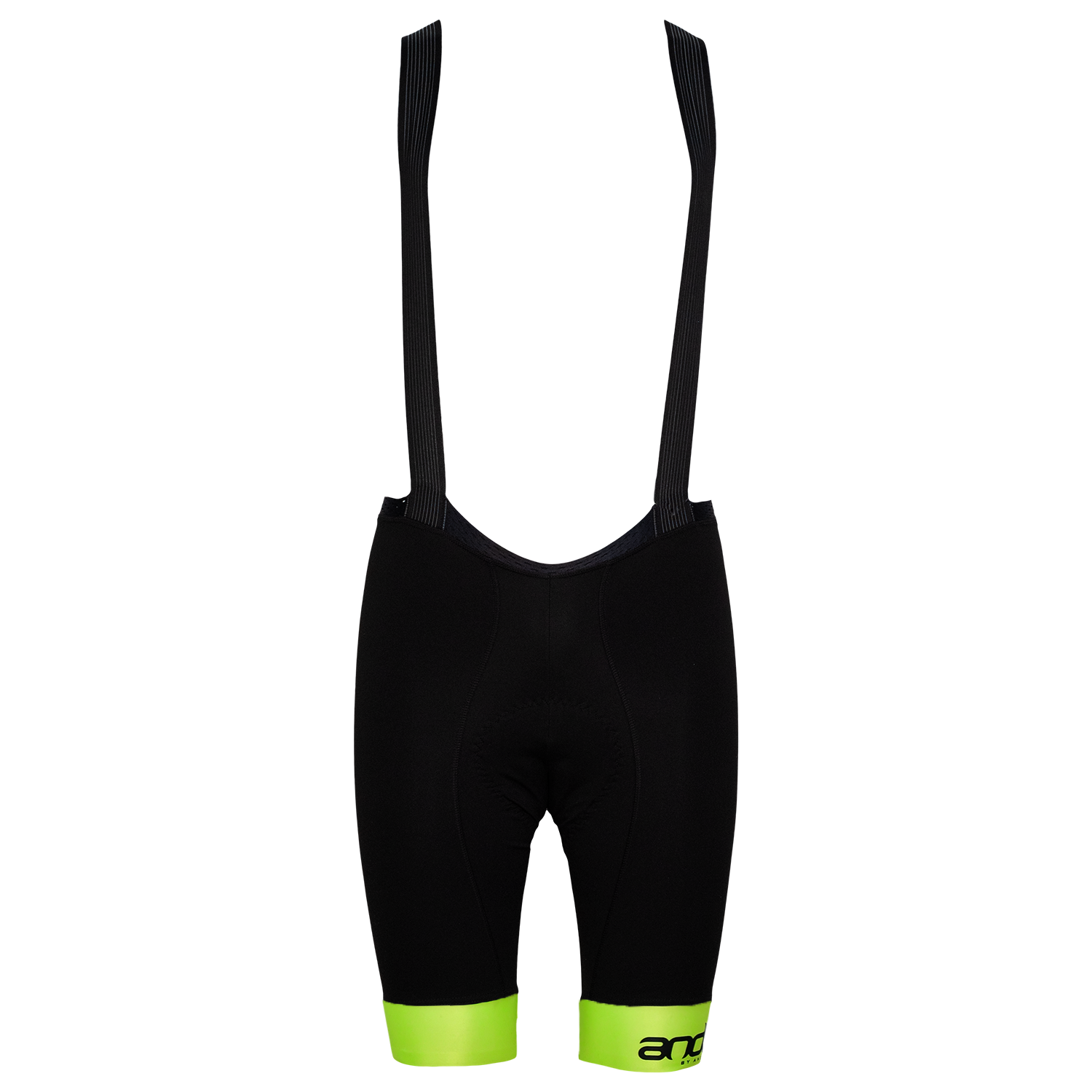 andBELL KR moške hlače - ČRNA/FLUO RUMENA