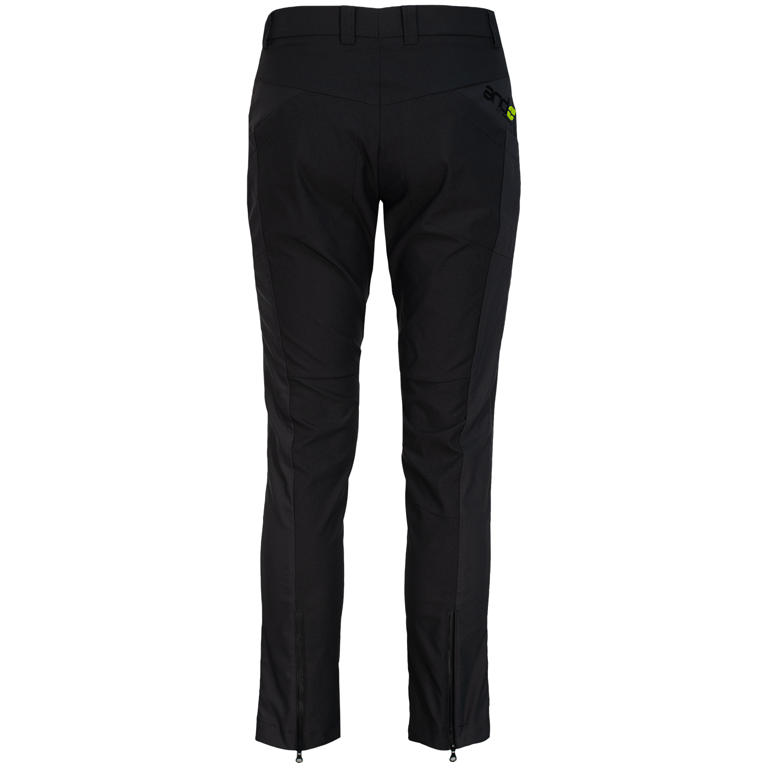 andTARO moške hlače - ČRNA/FLUO RUMENA - PODALJŠANE - 58