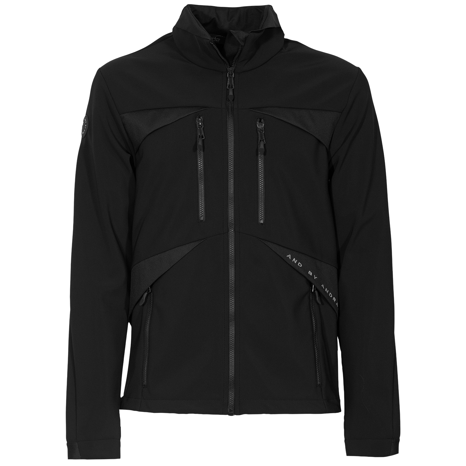 andTIMMO moški softshell - ČRNA/T.SIVA