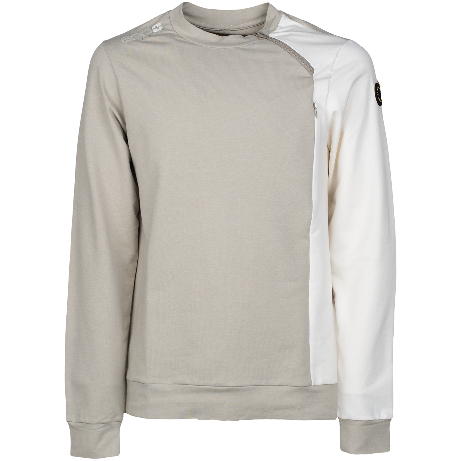 andTONY - moški pulover - BEŽ,SV. BEŽ