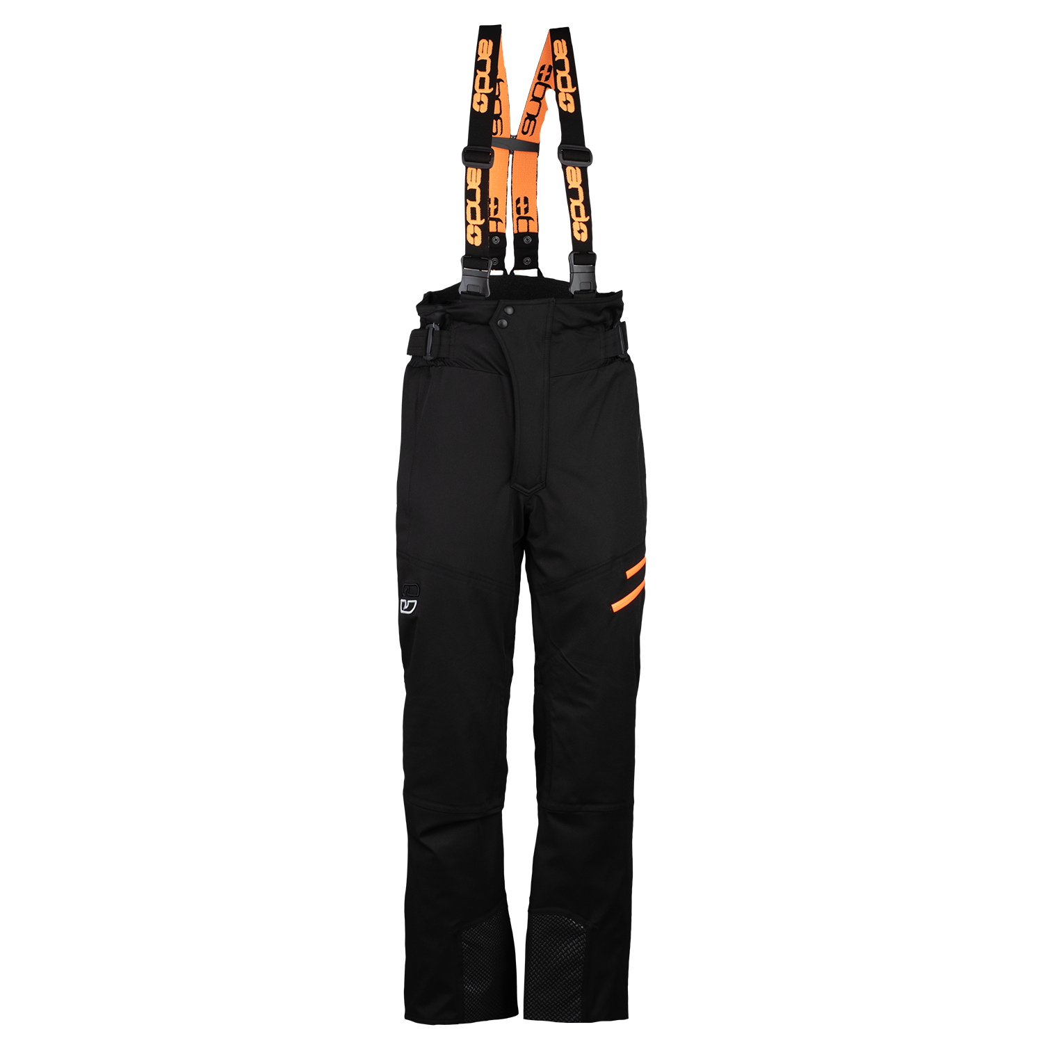 andALGOT - MP moške hlače - ČRNA/SV.SIVA/FLUO ORANŽ