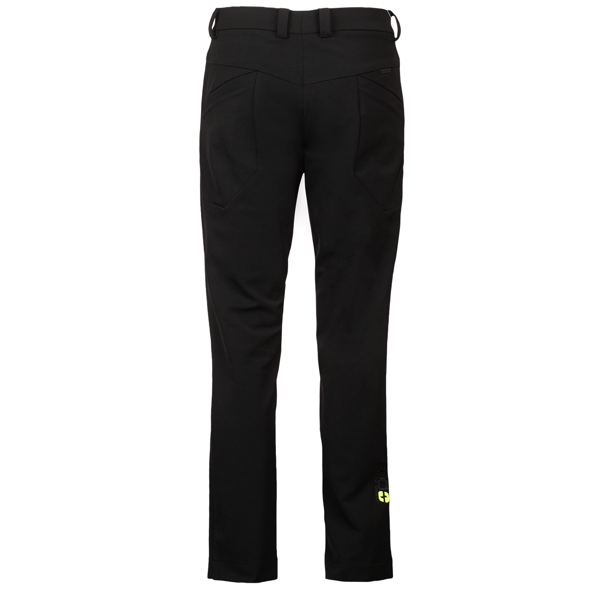andAPOLLO moške hlače - ČRNA /FLUO RUMENA - PODALJŠANE - 58