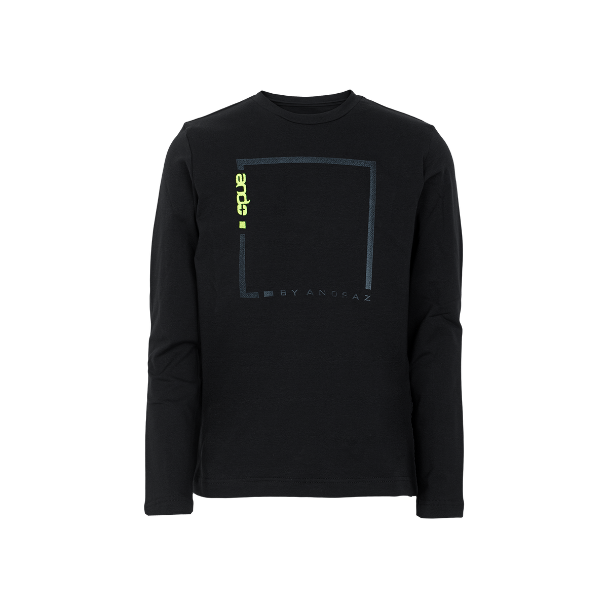 andARCH - fantovska majica - ČRNA,FLUO RUMENA