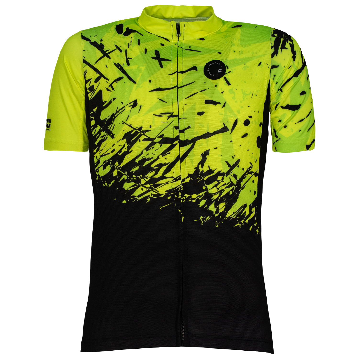 andBELL KR EXP moška majica - FLUO RUMENA/ČRNA