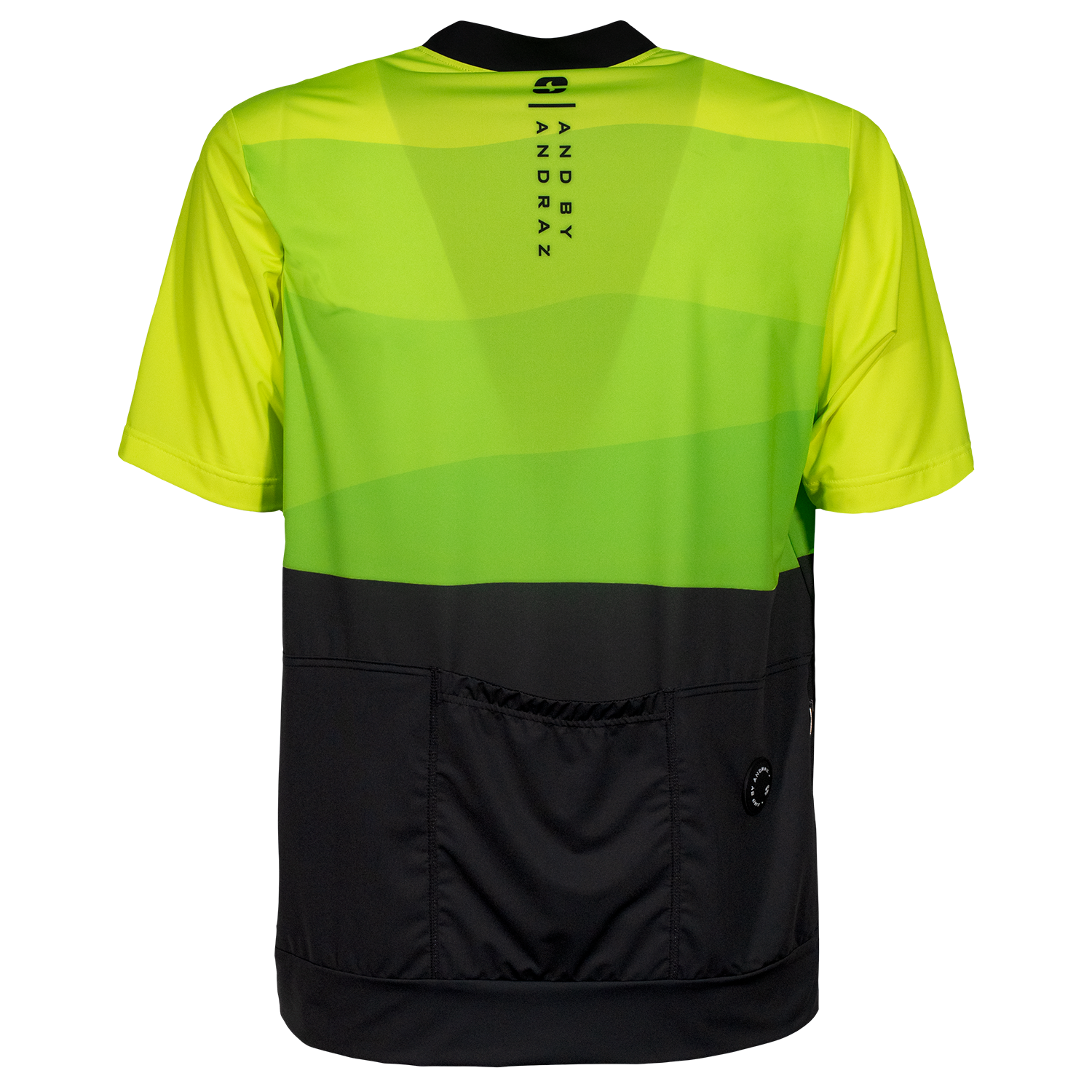 andJAMEL moška majica - FLUO RUMENA/ČRNA