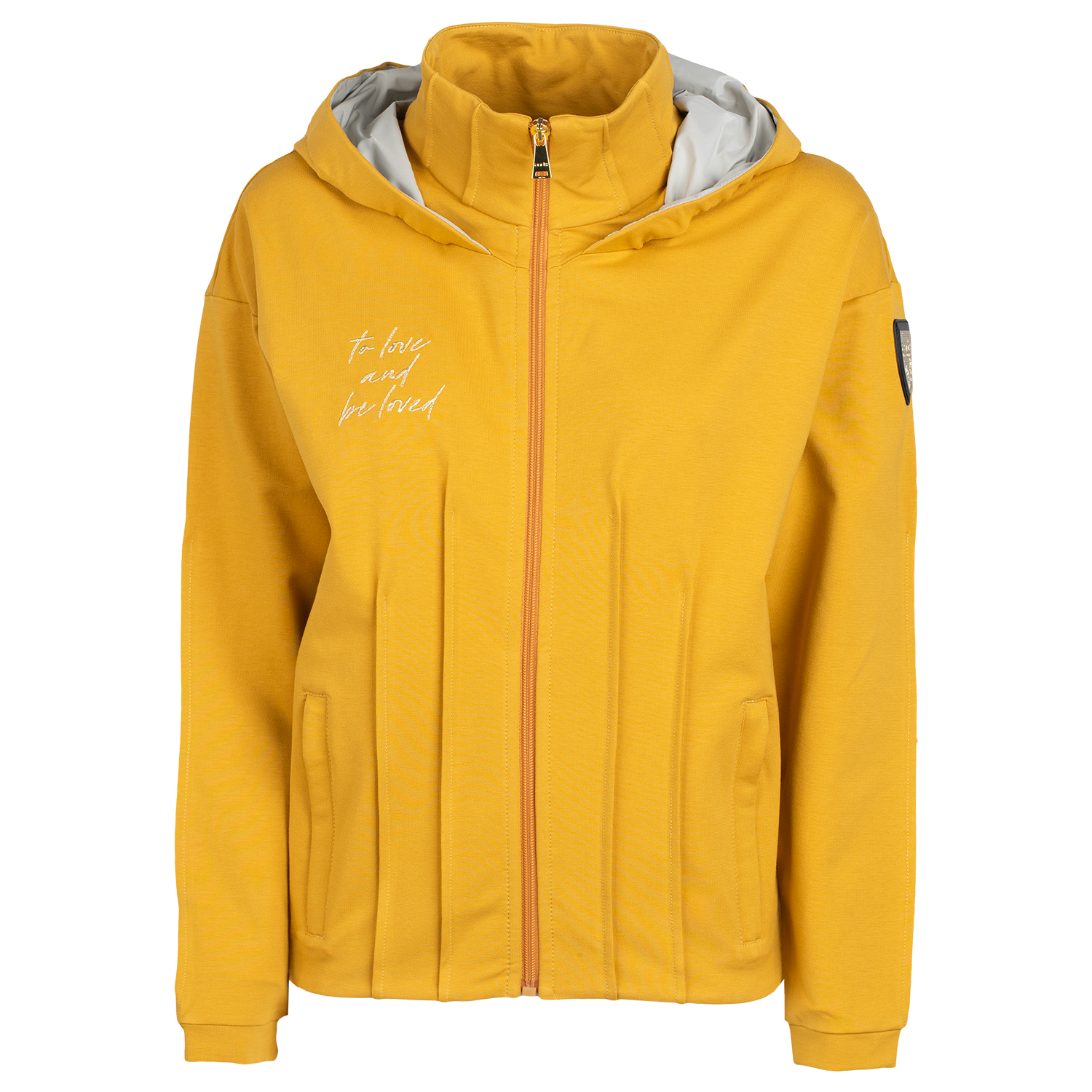 andNELLA - ženski bluzon - OKER,ZLATA