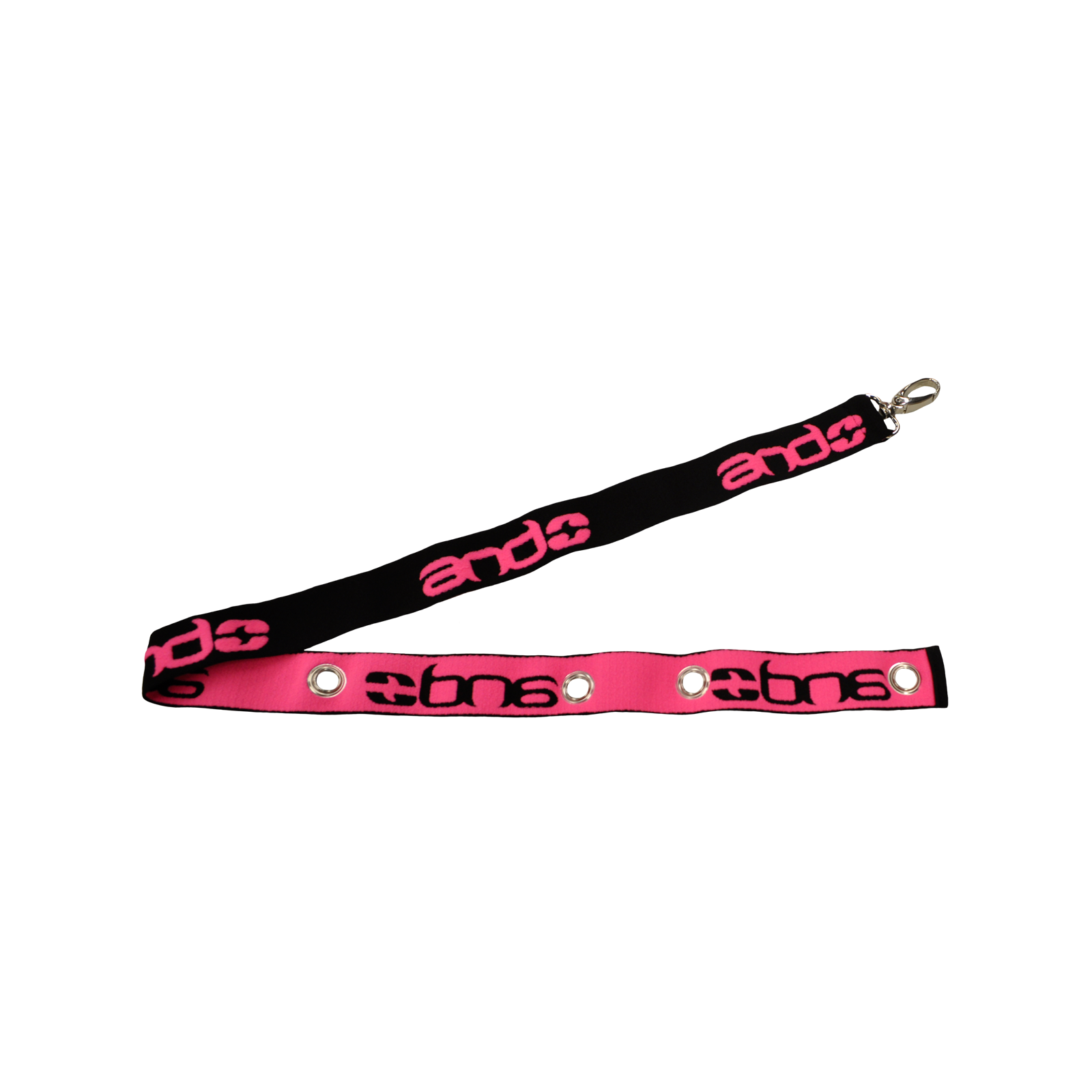 andPIX ženski pas - ČRNA/FLUO FUKSIJA/SREBRNA