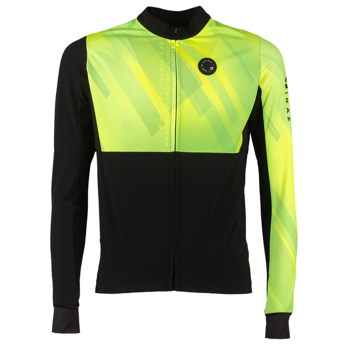 andREMM DR moška majica - ČRNA/FLUO RUMENA