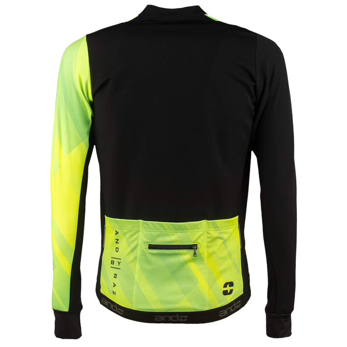 andREMM DR moška majica - ČRNA/FLUO RUMENA