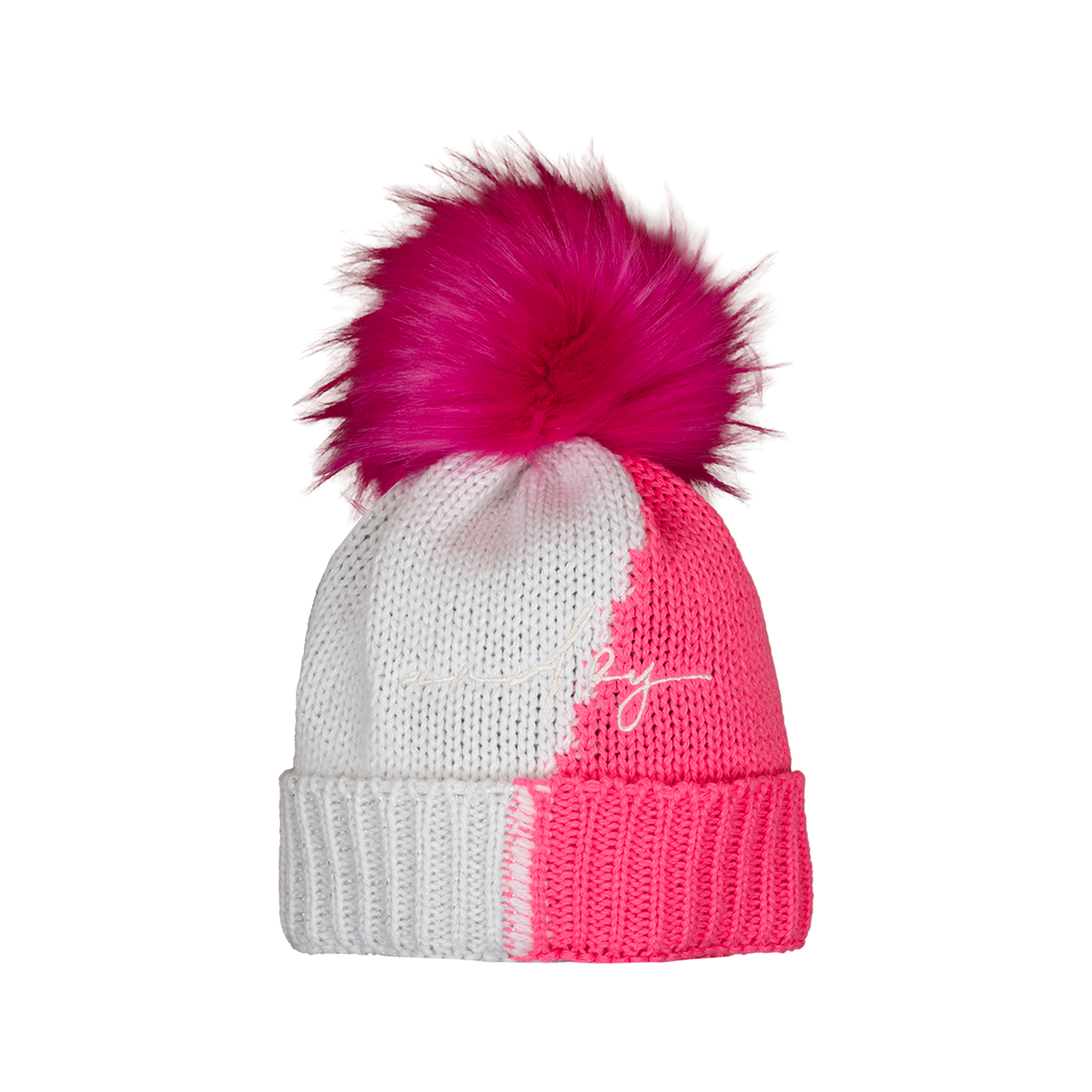 andROMY - ženska kapa - BELA,FLUO FUKSIJA,SREBRNA