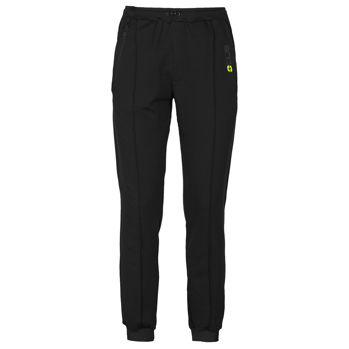 andROTTO moške hlače - ČRNA/FLUO RUMENA - PODALJŠANA - 58