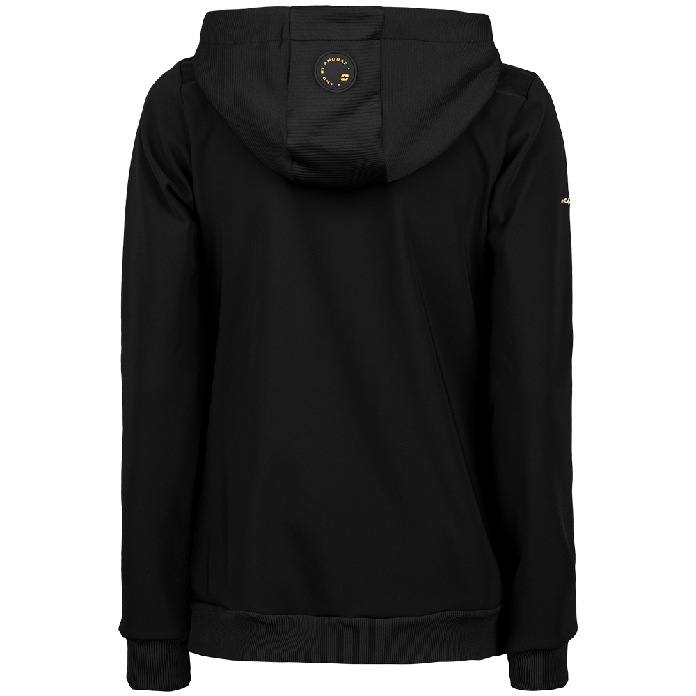 andSHARON - ženski softshell - ČRNA,ZLATA