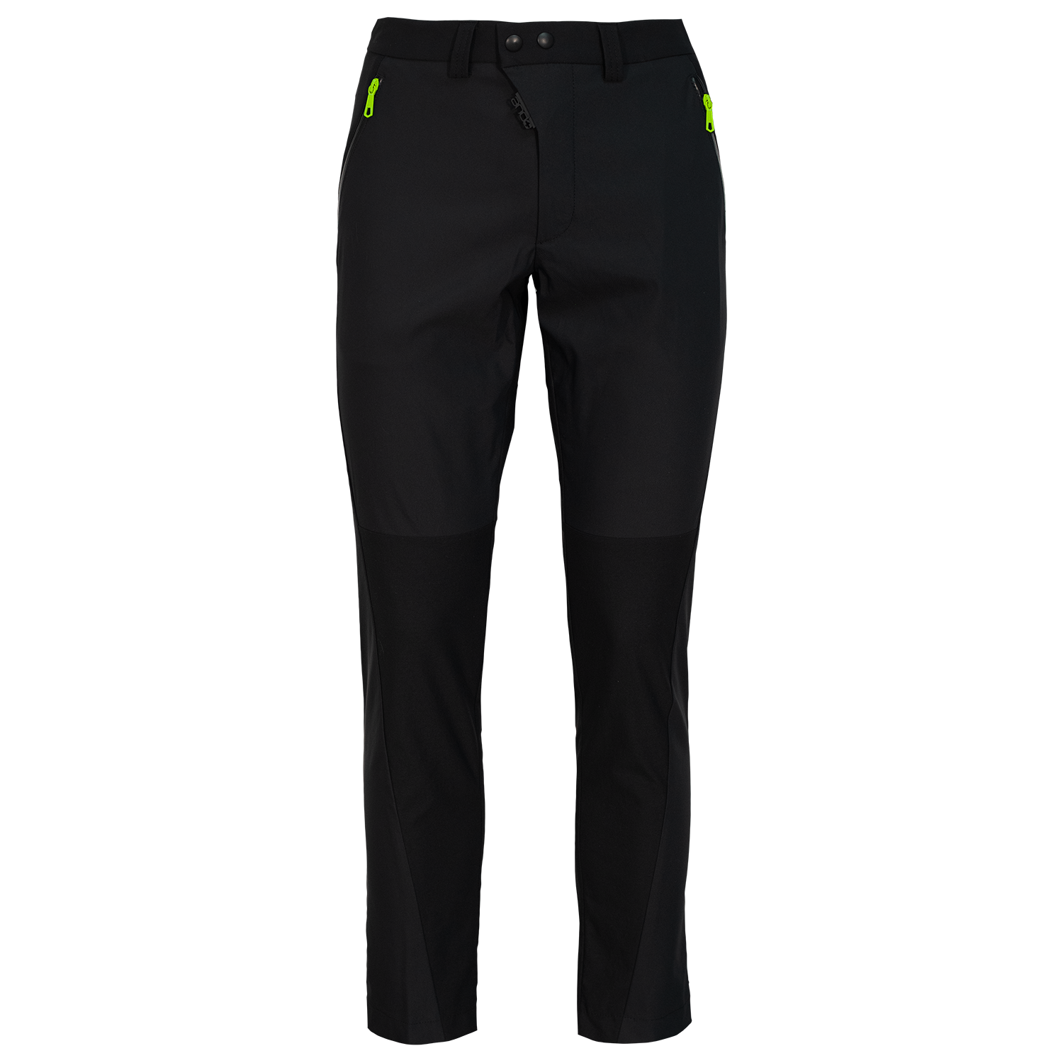andTARO moške hlače - ČRNA/FLUO RUMENA - PODALJŠANE - 58