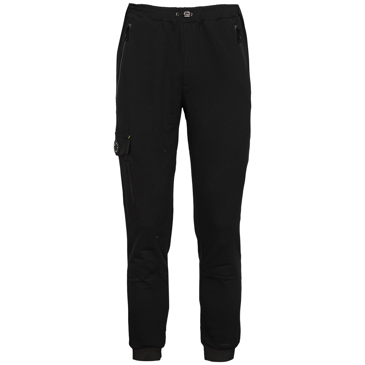 andTIPP moške hlače - ČRNA/FLUO RUMENA - PODALJŠANE - 58