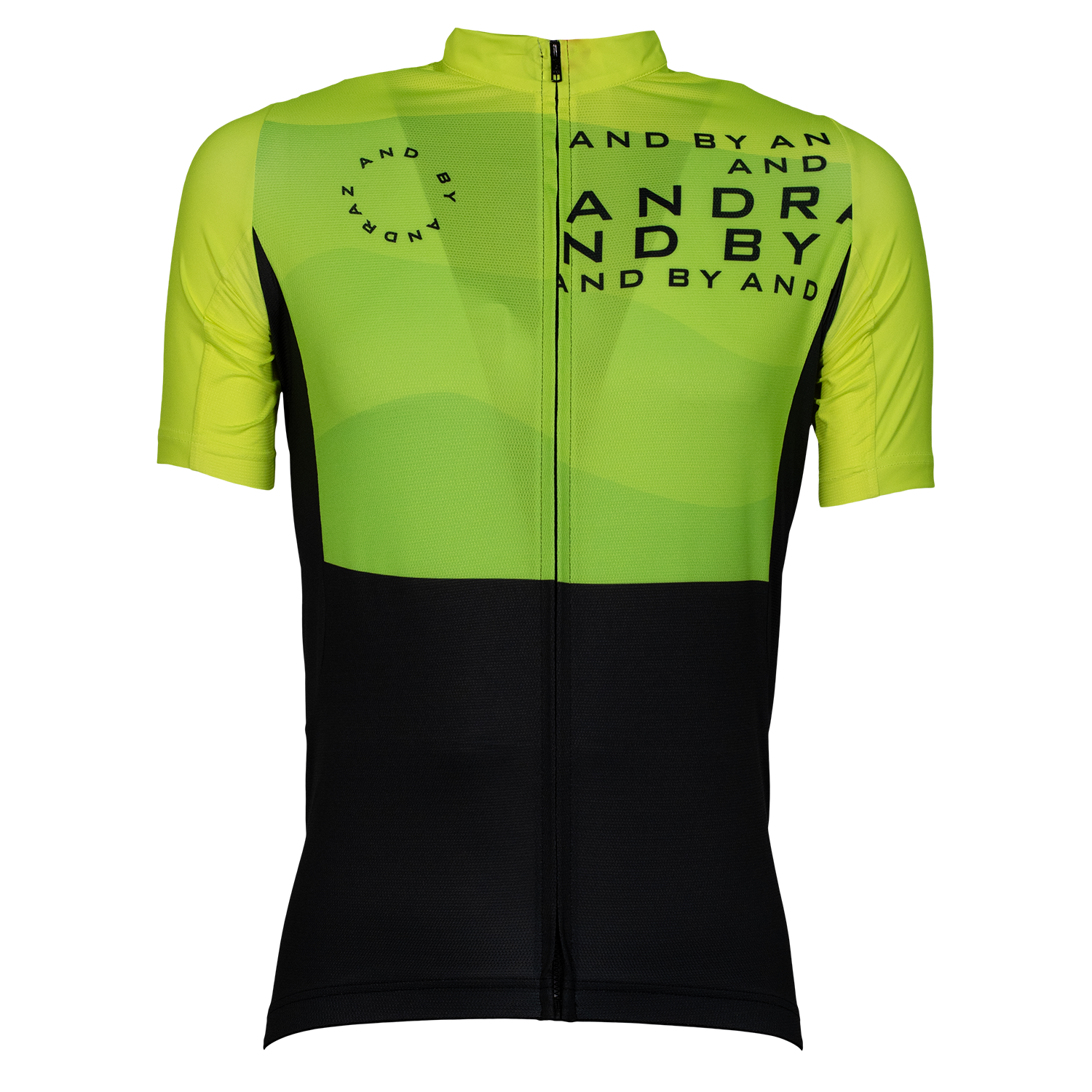andTISS EXP KR moška majica - FLUO RUMENA/ČRNA