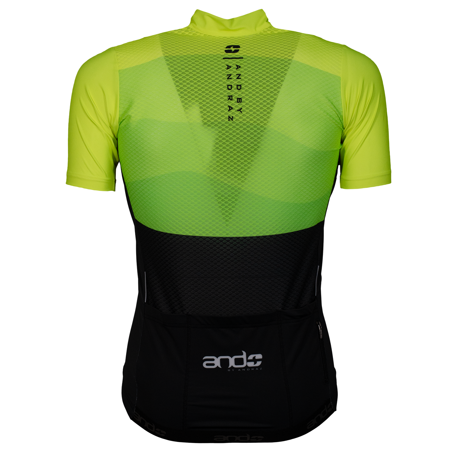 andTISS EXP KR moška majica - FLUO RUMENA/ČRNA