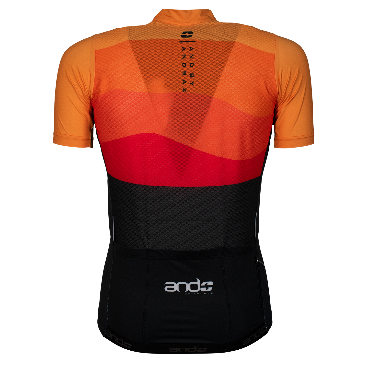 andTISS EXP KR moška majica - ORANŽ/ČRNA