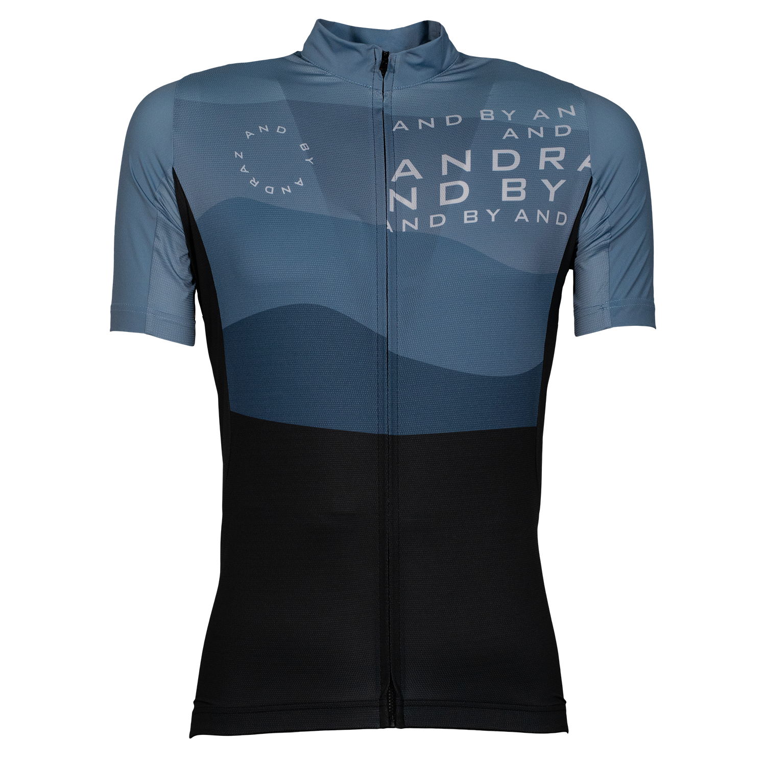 andTISS EXP KR moška majica - MODRA/ČRNA