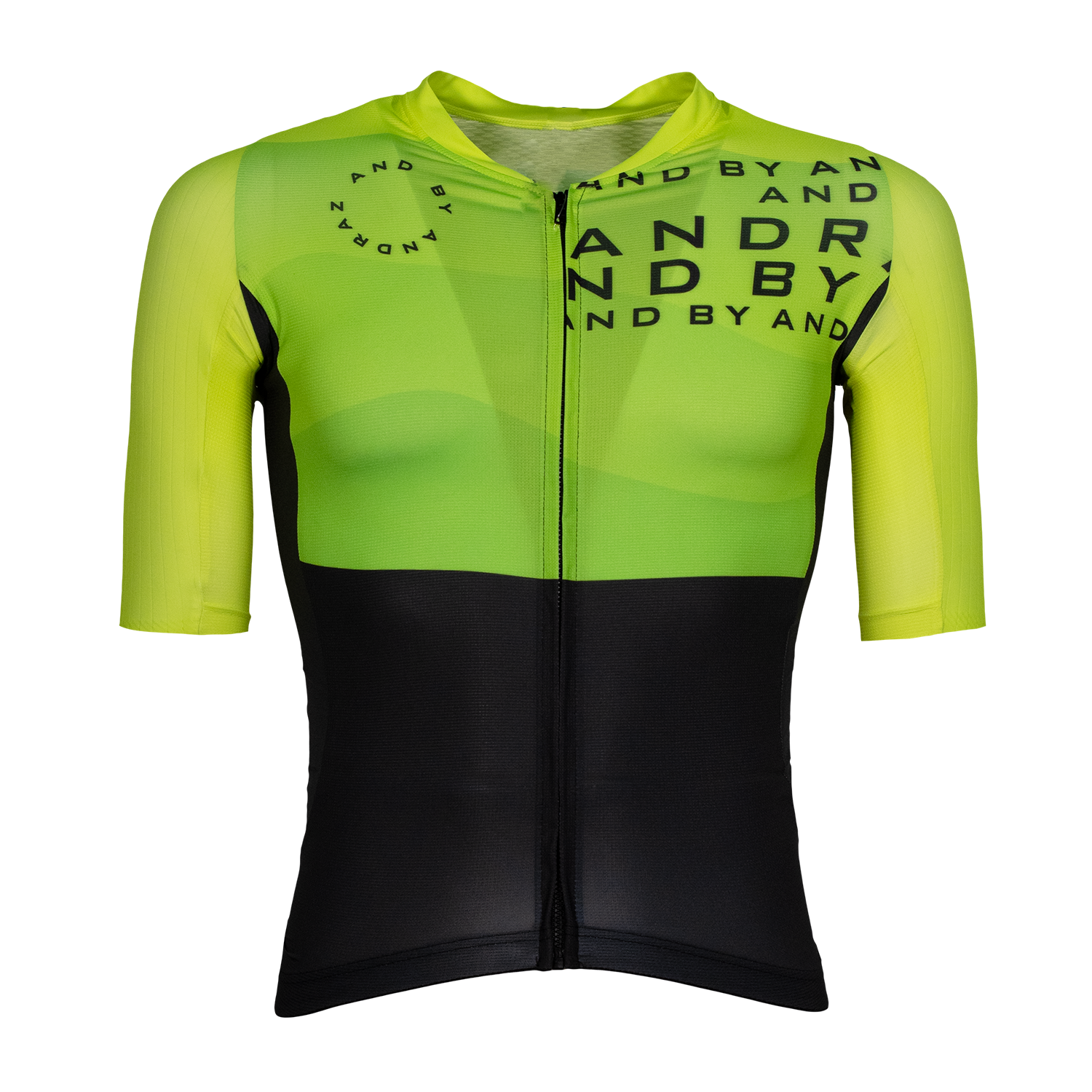 andTISS PRORACE KR moška majica - FLUO RUMENA/ČRNA