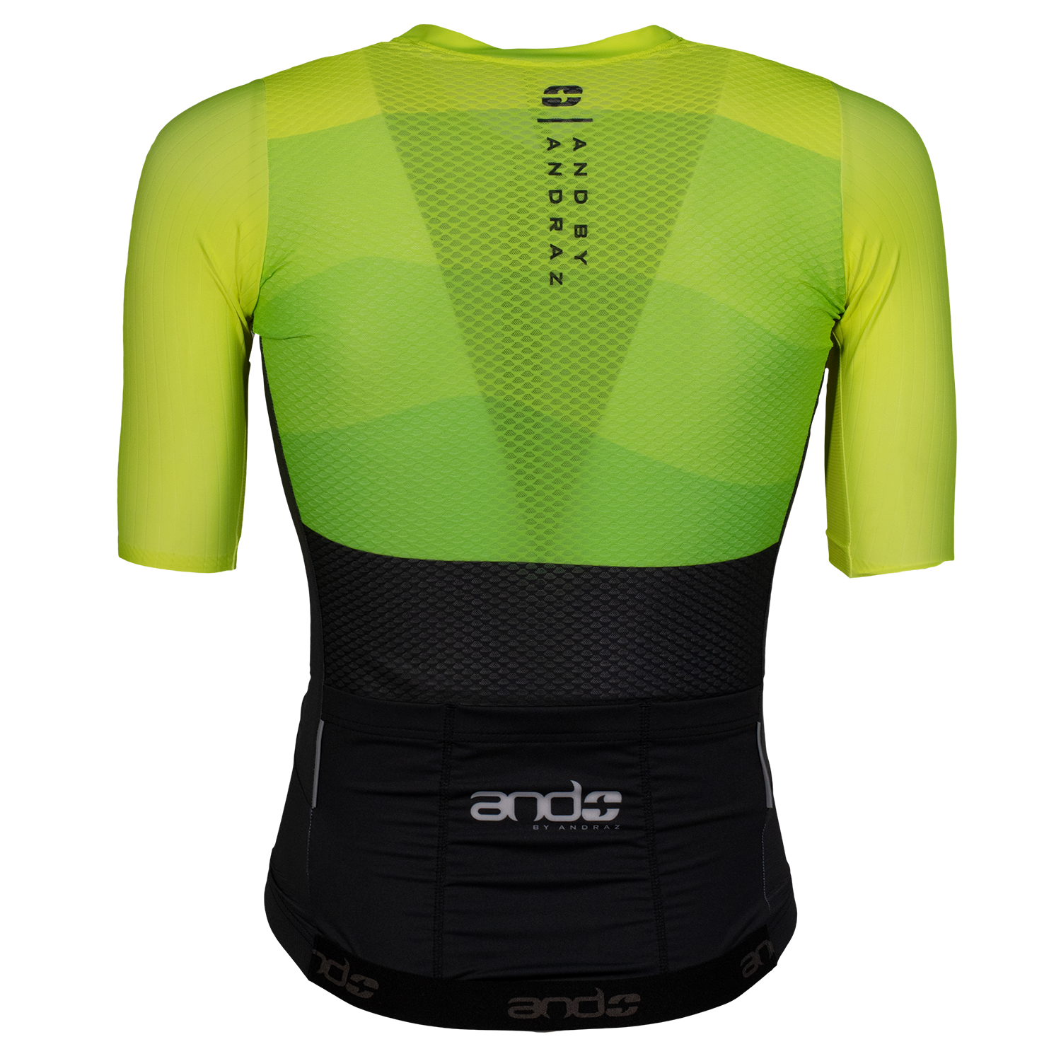 andTISS PRORACE KR - moška majica - ČRNA,FLUO RUMENA